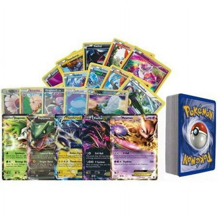 50 Pokemon Card Pack Lot - Featuring Rares, Foils and 1 Legendary EX