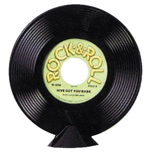 Record Centerpiece  9  in.