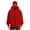 Red, variant on Balaclava Hoodie Men Zip Up Antisocial Hoodies with Face Mask Winter Warm Outdoor Athletic Jackets with Pockets Red S