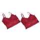 thumbnail image 2 of Sujetador de encaje para mujer, ropa interior sin costuras, transpirable, con correas ajustables, Top con tirantes para deportes posparto, 2 of 9
