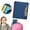 Blue, variant on Pocket Sized Portable Bound Notebook Slim Light Journal Easy Carry Book for Personal Outdoor Indoor Instant Note Taking Recording