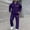 Dark Purple, variant on Men Tracksuits 2 Piece Full Zip Sports Jogging Suits Sets Athletic Running Sweatsuits with Zip Pockets Athletic Tracksuit Outfits