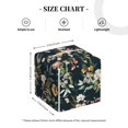 thumbnail image 2 of Honeii 's Watercolor Floral for Leather Square Tissue Box Cover Holder: A Stylish Organizer for Tabletops, Bathrooms, Cars & Offices, 2 of 5