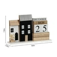 Christmas Clearance Desk Calendar 20232024, Wooden Cards Perpetual