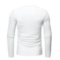 thumbnail image 3 of Men Blouses Neck Long Bulk Men T Shirts Long Sleeve Nightshirts S Tops Short Sleeve Summer Short Shirt Yoga Shirt Top 1 Slim T Mens Top Workout Glitter Slipper 2025 White 2XL, 3 of 3