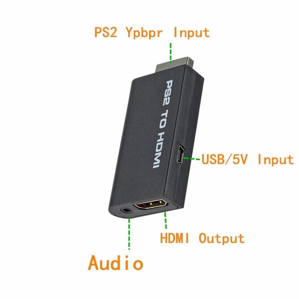 Jerilla Convertitore Da PS2 A HDMI, Cavo Da PS1/PS2 A HDMI Cavo - Foto 10