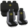 Original Batman Seat Covers for Car SUV - Universal Fit Auto Accessories, Warner Brothers