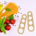 thumbnail image 5 of 4-Hole Pasta Ruler Spaghetti Measure Tool Serving Size Measurer Stainless Steel 6 Pcs, 5 of 6