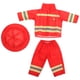 thumbnail image 1 of 1 juego de disfraz de bombero: muñecas de niña y muñecas de verano de 43 cm. Conjunto de disfraz de bombero con sombrero y accesorios para juegos de rol, fiesta de Halloween., 1 of 7