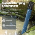 thumbnail image 3 of Purewell Portable Water Filter Straw for Survival, Camping, Hiking and Emergency Use(3pce blue), 3 of 6
