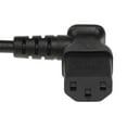 thumbnail image 5 of SF Cable NEMA 5-15P to C13 Left Angle Power Cord, 6 feet - 18 AWG, 5 of 6