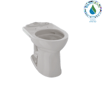 TOTO® Drake® II Universal Height Round Toilet Bowl with CEFIONTECT, Sedona Beige - C453CUFG#12