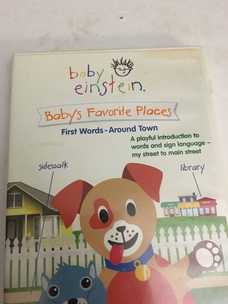 Baby Einstein Baby S Favorite Places First Words Around Town Walmart Com Walmart Com