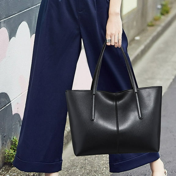 Women’s Large Capacity Shoulder Tote Bag Stylish Fashion Handbag Pouch Perfect for Shopping and Daily Use