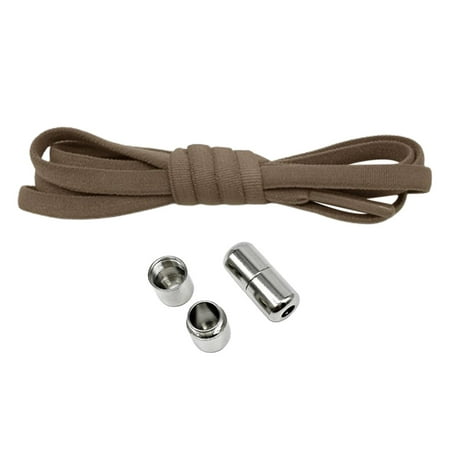 

Elastic Shoelaces Stretch for Sneakers Running Shoes Adults Brown