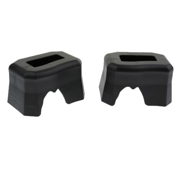 Yinanstore 2 Pack Reptile Hideout Cave Box- Gecko Turtle Food Water Bowl Black