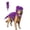 Purple, variant on Dog Halloween Costumes Dinosaur Costume Plush Skeleton T Rex Outfit for Dogs Cats Glow in the Dark Pet Costume Large Dog Halloween Party Dress Up