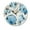 FFclock002, variant on ZXCXRQFa Watercolor Rose Flower Grey Spring Clock Wall Decor Battery Operated Floral Clocks Spring Wall Clocks Round Desk Clock 10 in Non Ticking Analog Bathroom Clocks