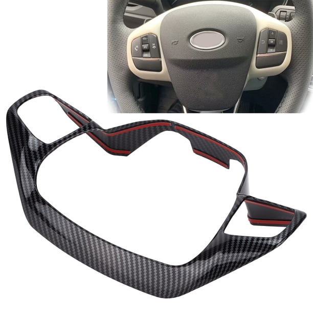 Cubierta Del Volante, Marco Del Volante Instalación Simple Materiales ABS Antidesgaste Para Automóvil Para Automóvil