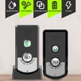 thumbnail image 6 of Wireless Doorbell Intercom Rechargeable Smart Intercom Doorbells for Home Real-Time Two-Way Communication 3 Volume Levels 1000m/3280ft Long Distance Waterproof Electronic Doorbell Chime for Home, 6 of 9