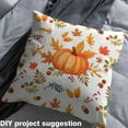 thumbnail image 2 of Homewish Farm Harvest Pumpkin Fabric by the Yard 1 Yard,Autumn Fall Maples Home Decor Fabric by the Yard,Rustic Plant Sewing Fabric For Girl Boys,Microfiber Bedroom Decor, 2 of 6