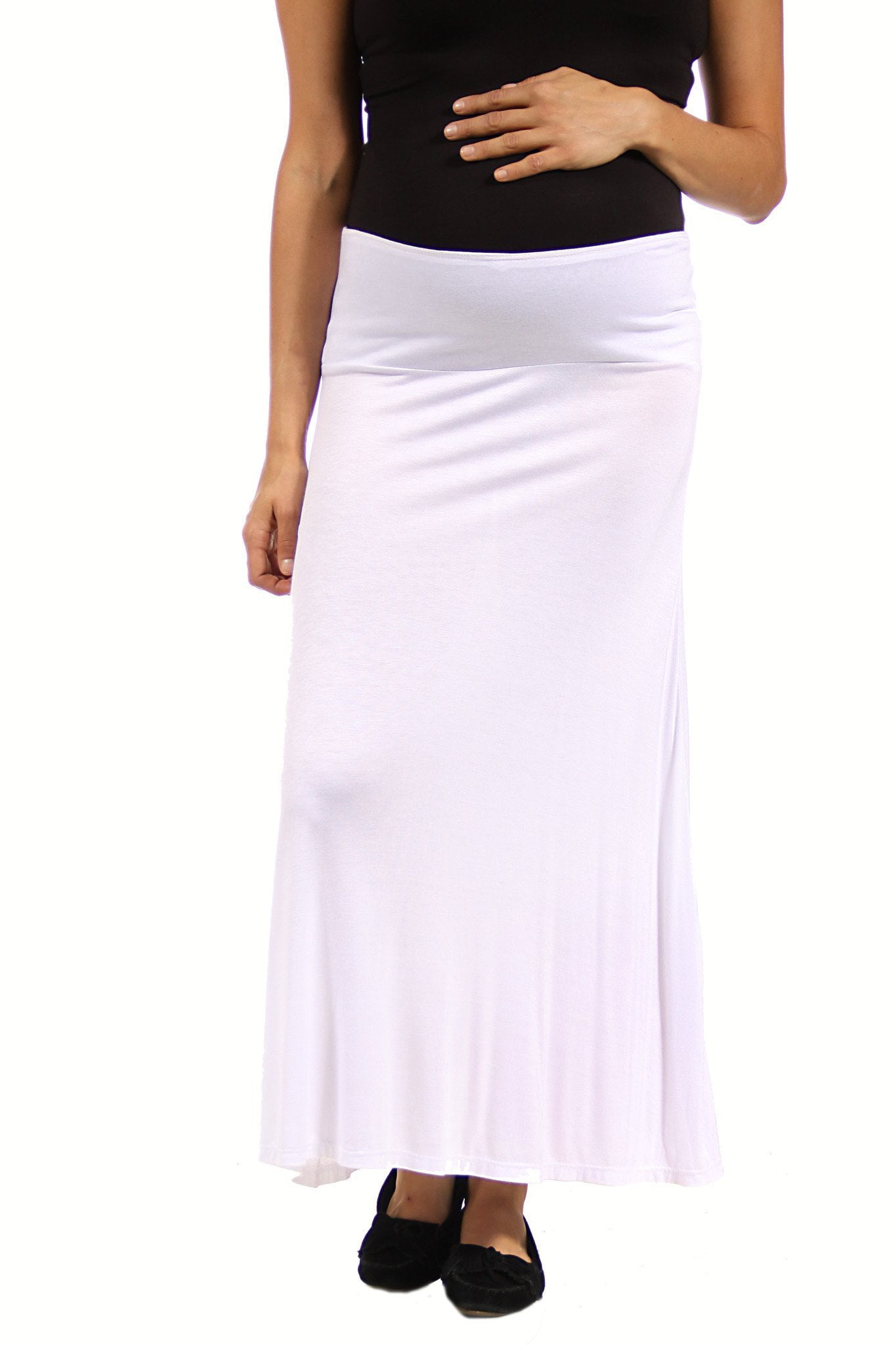 Women's Maternity Maxi Skirt - Walmart.com