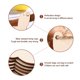thumbnail image 2 of Amosfun - 20 colgantes de conejo de Pascua de madera para manualidades, conejito de Pascua, decoración de madera, accesorios de madera con cuerda de cáñamo para fiestas de Pascua, 2 of 4