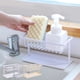 thumbnail image 1 of Organizador de fregadero doble, porta toallas de cocina, escurridor de platos, diseño de pared, para cocina/baño, dispensador de jabón, organizador de fregadero Blaxill, 1 of 9