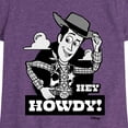 thumbnail image 3 of Toy Story - Hey Howdy - Toddler & Youth Girls Short Sleeve Graphic T-Shirt, 3 of 5
