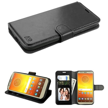 Kaleidio Case For Motorola Moto E5 Play XT1921 / Moto E5 Cruise [MyJacket] PU Leather Hybrid Wallet [Card Slot][Stand Feature] Flip Folio Cover w/ Overbrawn Prying Tool