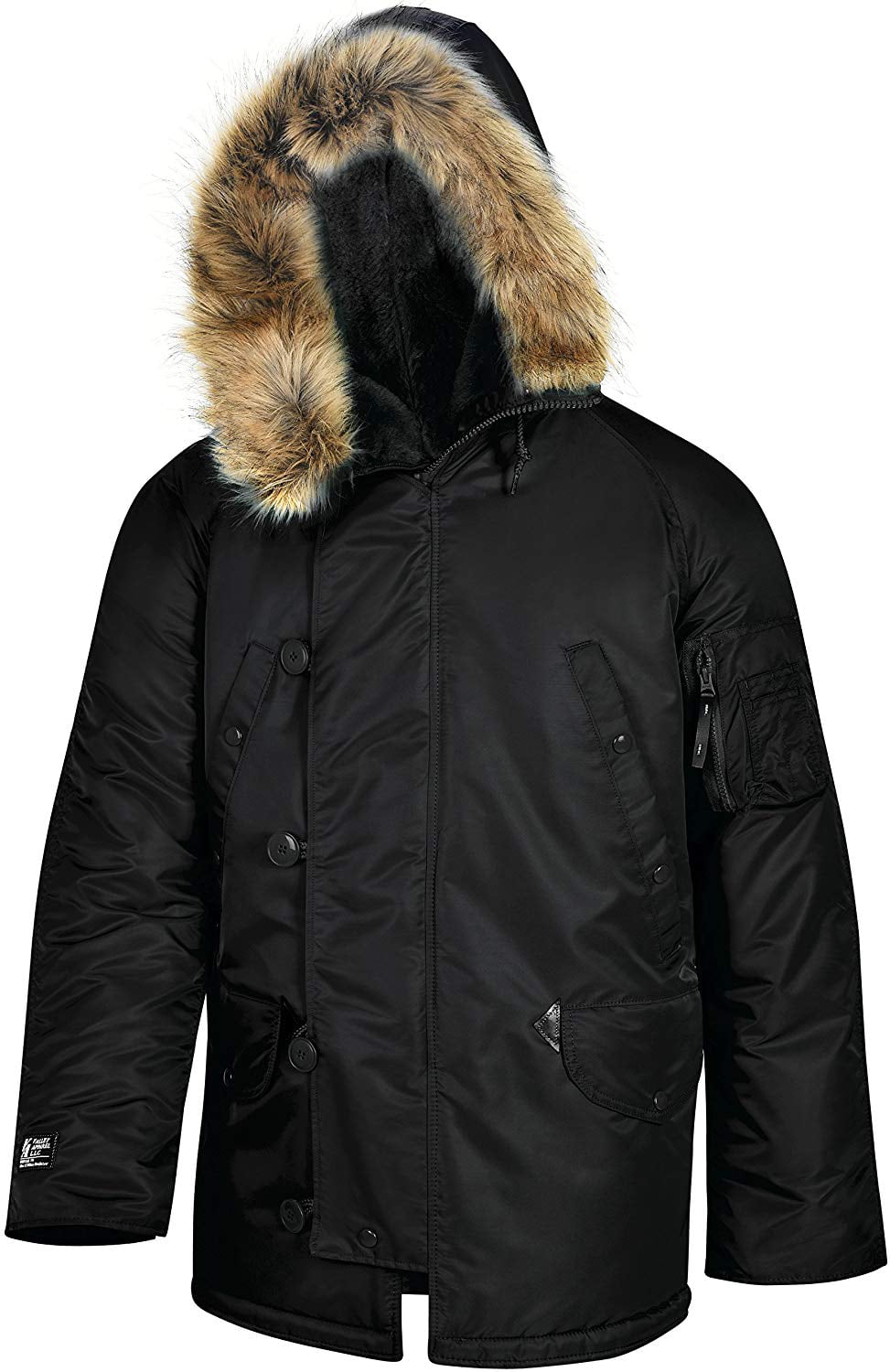 Military Style Men's N3B Snorkel Winter Parka Made in the USA - Walmart.com