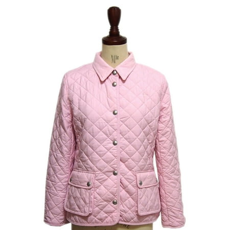 New Polo Ralph Lauren Girls Pony Embroidery Quilting Jacket, Pink, XL(16-18), 9734-1