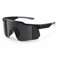 thumbnail image 2 of WORLUX Sports Half Frame UV400 Impact Resistant Cycling Sunglasses, 2 of 9
