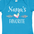 thumbnail image 4 of Inktastic Nana's Favorite- Heart Grandchild Boys or Girls Baby Bodysuit, 4 of 5