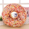 thumbnail image 2 of Soft Plush Pillow Stuffed Seat Pad Sweet Donut Foods Cushion Cover Case Toys, 2 of 2