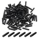 thumbnail image 1 of Tapas de extremo de goma de vinilo de 1.8MM, paquete de 150 tapas redondas para tornillos y pernos para tubos de metal, negro, 1 of 7