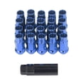 thumbnail image 1 of Lug Nuts, Metal Wheel Lug Nut 20pcs Rustproof  For Car Blue, 1 of 8