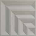thumbnail image 5 of Ekena Millwork 19 5/8"W x 19 5/8"H Bolt EnduraWall Decorative 3D Wall Panel, Bright Coat Copper (12-Pack for 32.04 Sq. Ft.), 5 of 6