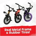 thumbnail image 3 of Mini bicicleta BMX, paquete de 3, bicicleta con dedos Tech Deck para niños mayores de 6 años, 3 of 9