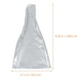 thumbnail image 2 of DEEPCRAFF Acoustic Bass Guitar Cover in Silver for Dust and Water 1Pack 11.8X43.5X5In, 2 of 6