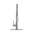 thumbnail image 3 of Dura Faucet Robinet DF-MK504SLK-CP Utilisé pour Cuisine; Pièce Unique; Poignée à Ressort Hélicoïdal Rabattable; Chromé; Vanne à Disque en Céramique, 3 of 6