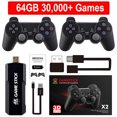 thumbnail image 3 of Consola de videojuegos GD10 de 128 GB con 40 000 juegos integrados, consola de juegos portátil retro, mando inalámbrico, TV Game Stick 4K HD para GBA, 3 of 5