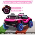 thumbnail image 4 of 12V Licensed Volkswagen Beetle Kids Ride-On Car with Remote Control & LED Lights, 4 of 7