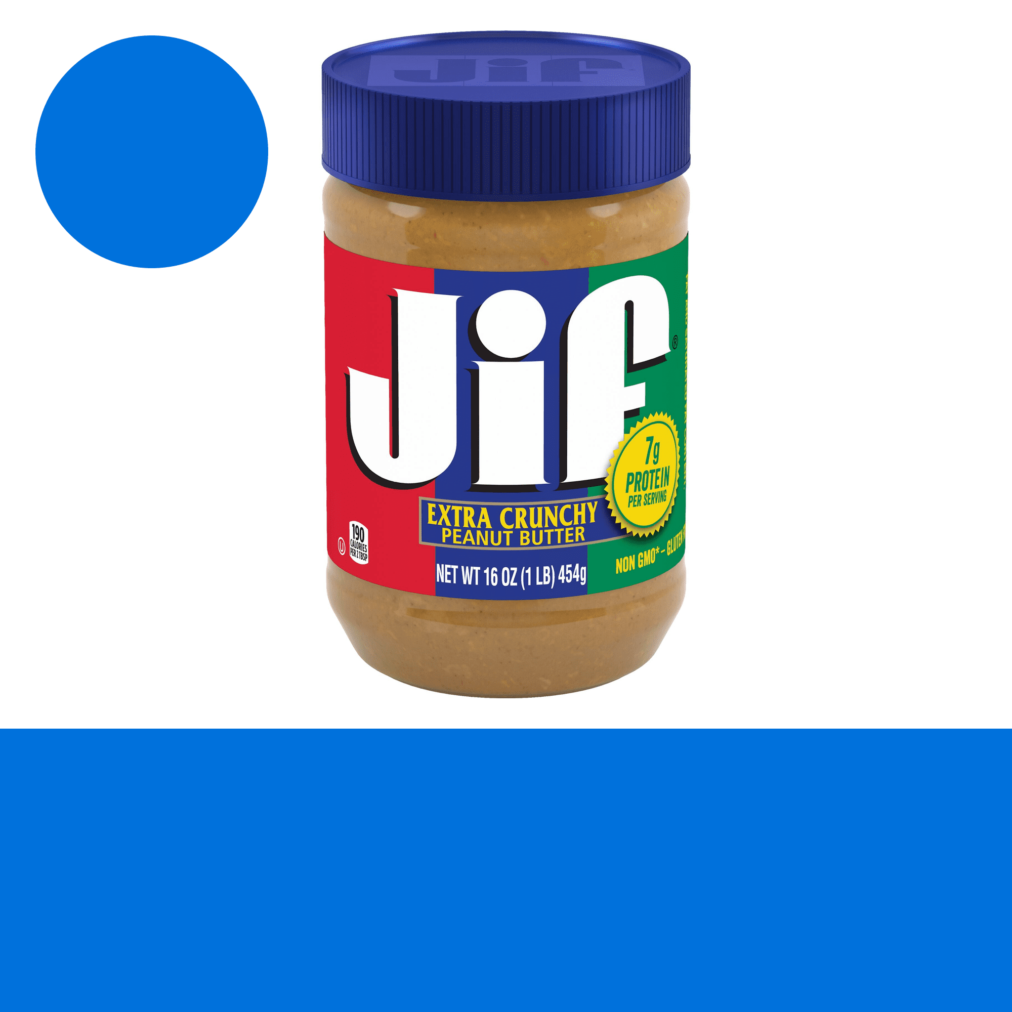 Jif Extra Crunchy Peanut Butter, 40-Ounce Jar — 4-Pack (4 packages)