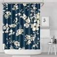 thumbnail image 2 of Waterproof Pioneer Shower Curtain 84x72 Inch Polyester Unique Colorful Floral Shower Curtain for Bathroom Hotel Home Decor with 12 Plastic Hooks, 2 of 5