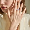thumbnail image 5 of zttd fashion zircon full diamond ring jewelry birthday proposal gift bridal engagement party ring, 5 of 7