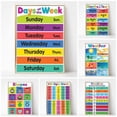 thumbnail image 2 of Colourful Alphabet Educational Poster Kindergarten Children Learning Canvas Painting Maths English Print Wall Decoration, 50*70cm, unframed.,09, 2 of 7