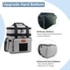 thumbnail image 4 of Lonchera HSHRISH de Doble Nivel 15L Aislada Impermeable Gris, 4 of 7