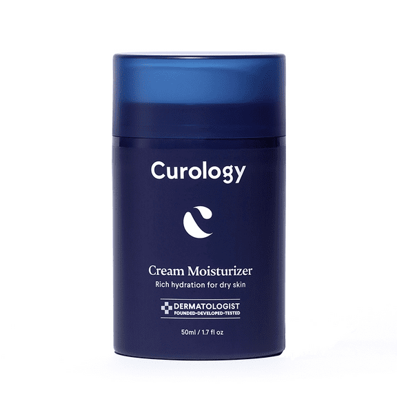 Curology Cream Face Moisturizer, Rich Hydration for Dry Skin 1.69 fl oz