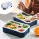 thumbnail image 1 of Lonchera Bento Apta para Microondas | Lonchera Japonesa de Gran Capacidad con Compartimentos y Cubiertos | Sellada Herméticamente para Mantener La Frescura | Contenedor Portátil para Comidas para Est, 1 of 6